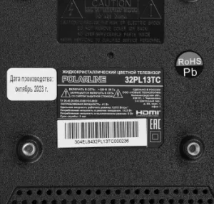  LED PolarLine 32 32PL13TC  HD 50Hz DVB-T DVB-T2 DVB-C