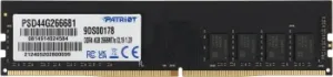  Patriot Memory 4GB DDR4 2666MHz PC21300 DIMMPSD44G266681