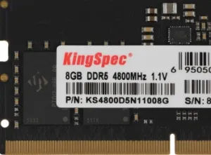  DDR5 8GB 4800MHz Kingspec KS4800D5N11008G RTL PC5-38400 CL40 SO-DIMM 288-pin 1.1 single rank