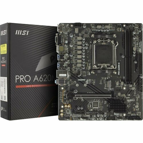   MSI PRO A620M-E Socket AM5
