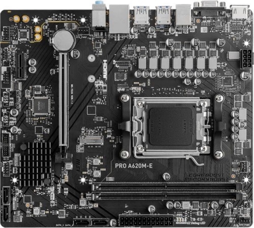   MSI PRO A620M-E Socket AM5