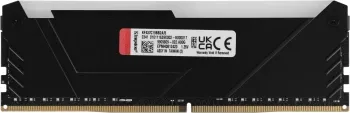   Kingston 8GB DDR4 3733MHz DIMM FURY Beast Black RGB XMP KF437C19BB2A/8 CL19, 1.35