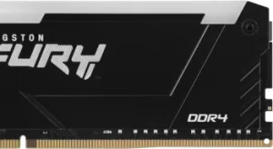   Kingston 8GB DDR4 3733MHz DIMM FURY Beast Black RGB XMP KF437C19BB2A/8 CL19, 1.35