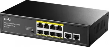  Cudy FS1010P (L2) 10x100/ 8PoE+ 120W 