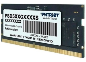   Patriot DDR5 8Gb 4800MHz PSD58G480041S RTL PC5-38400 CL40 SO-DIMM 260-pin 1.1 si
