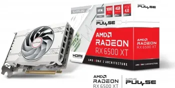  Sapphire PCI-E 4.0 11314-04-20G RX 6500XT ITX PURE GAMING OC AMD Radeon RX 6500XT 4Gb 64b