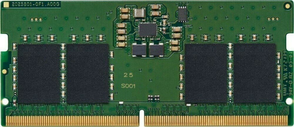   Kingston 8GB DDR5 5600 SODIMM KVR56S46BS6-8  CL46 ValueRAM