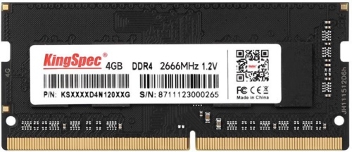  Kingspec 4Gb DDR4 2666MHz KS2666D4P12004G RTL PC4-21300 CL19 LONG DIMM 288-pin 1.2 single ra