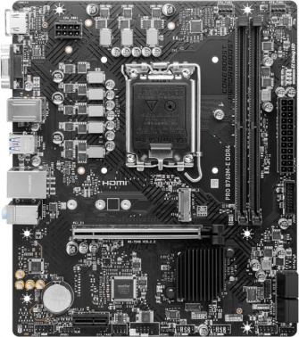   MSI PRO B760M-E DDR4 LGA1700