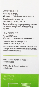    TOSHIBA Canvio Basics HDTB520EK3AA 2TB 2.5 USB 3.2 Gen 1 black (HDTB420E