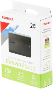    TOSHIBA Canvio Basics HDTB520EK3AA 2TB 2.5 USB 3.2 Gen 1 black (HDTB420E