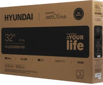 LED Hyundai 32 H-LED32BS5100 / LED 1366x768 60Hz WebOS 1.5GB/8GB