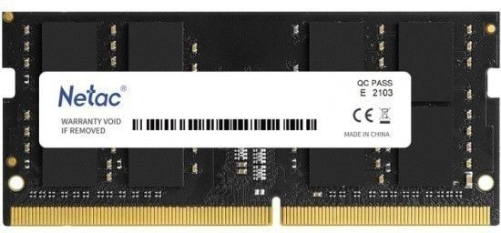   SO-DIMM DDR5 Netac Basic 16GB 4800MHz CL40 1.1V / NTBSD5N48SP-16