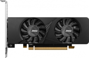  MSI RTX3050 LP 6G OC NVIDIA GeForce RTX 3050 6Gb 128bit PCI-E 4.0 GDDR6 1492/14000 HDMIx2