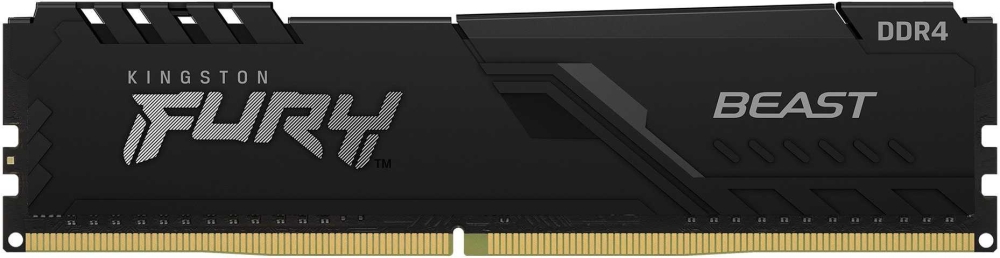 Оперативная память Kingston 16GB DDR4 3600MHz CL18 DIMM FURY Beast Black