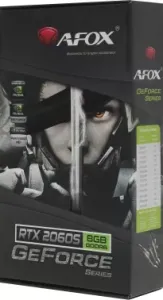  AFOX RTX2060SUPER 8GB GAMING GDDR6 256Bit ATX Dual Fan (AF2060S-8192D6H4-V2)