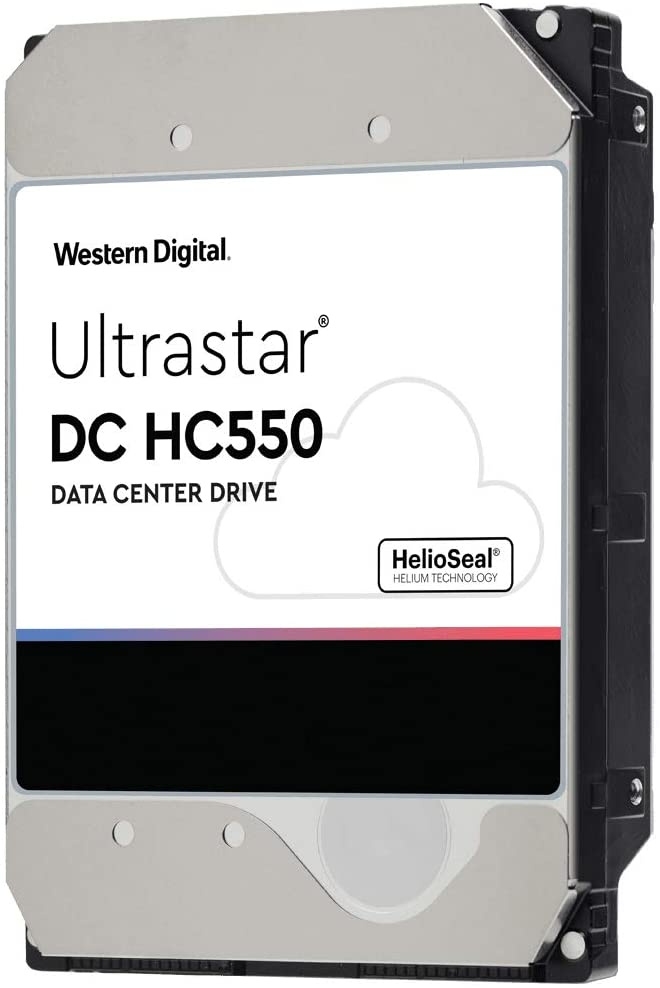 Жесткий диск WD Original SATA-III 16Tb 0F38462 WUH721816ALE6L4 Ultrastar DC HC550 (7200rpm) 512Mb 3.