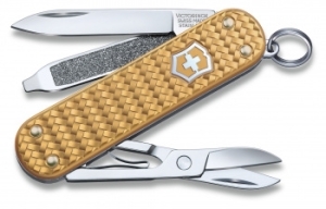 - Victorinox Classic SD Precious Alox, 58 , 5 , Brass Gold (. )