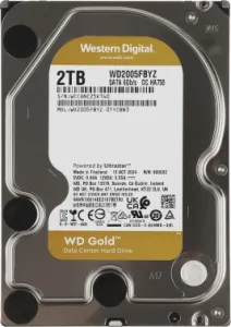   WD Original SATA-III 2Tb WD2005FBYZ Gold (7200rpm) 128Mb 3.5