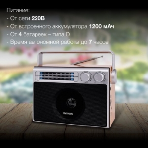   Hyundai H-SRS105  USB SD/microSD