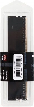  AMD 4GB DDR4 2133MHz DIMM R7 Performance Series Black R744G2133U1S-U Non-ECC, CL15, 1.2V, Ret