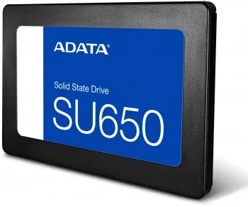  SSD ADATA 512GB SU650 2.5<ASU650SS-512GT-R> (SATA3, up to 520/450MBs, 3D NAND, 280TBW)
