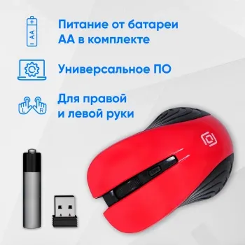  Oklick 545MW /  (1600dpi)  USB (3but)