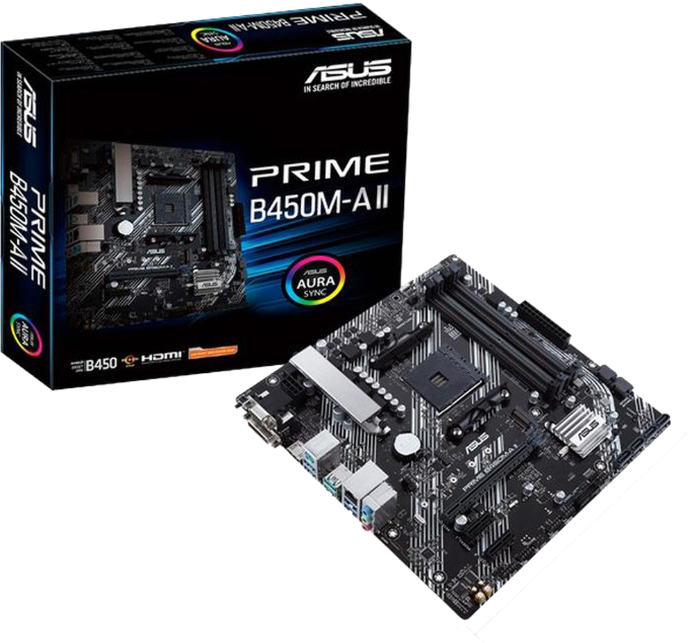   Asus PRIME B450M-A II Socket AM4