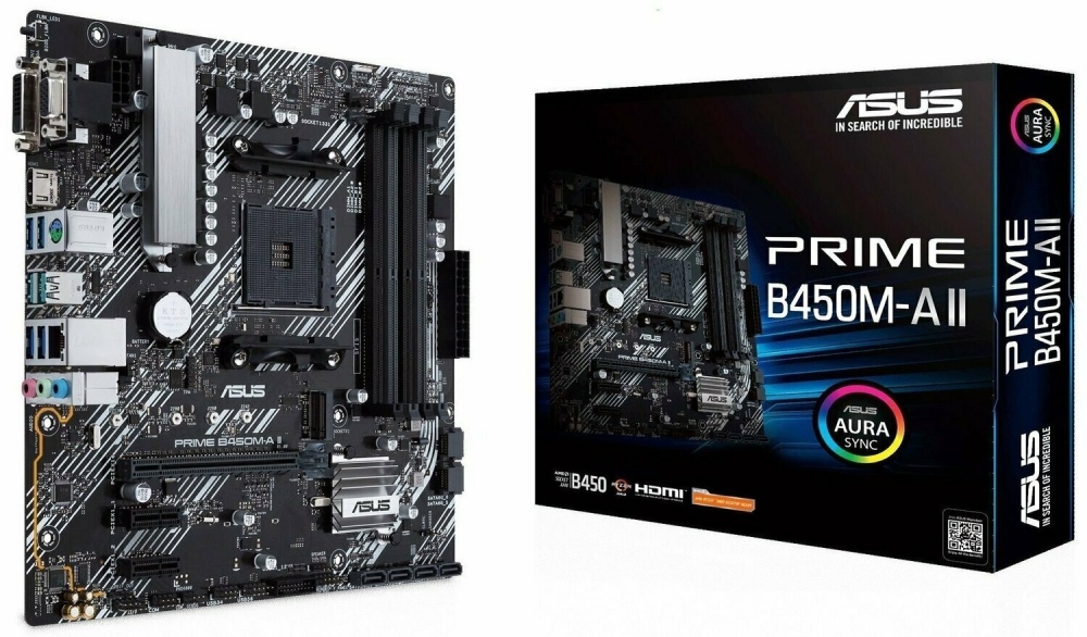   Asus PRIME B450M-A II Socket AM4