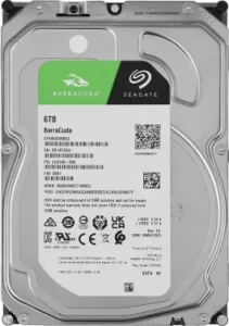   Seagate 6Tb 5400rpm SATA 6GB/S 256MB ST6000DM003 SEAGATE Barracuda 3.5