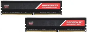  AMD 16GB DDR4 2666 Radeon DIMM R7 Performance Series Black Gaming Memory