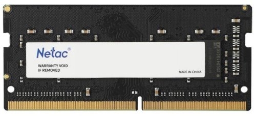   Netac 8GB DDR4 2666MHz SO-DIMM CL19 1.2V/NTBSD4N26SP-08 PC4-21300 CL19 SO-DIMM 26