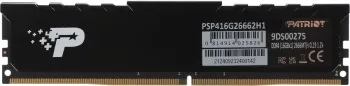    DDR 4 DIMM 16Gb PC21300, 2666Mhz, PATRIOT SL Premium (PSP416G26662H1) (retail)