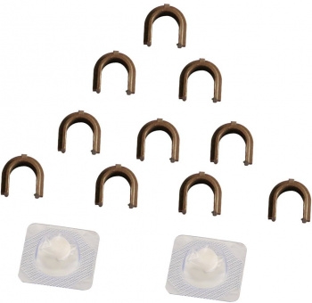 Комплект бушингов Cet CET6375R (RM1-6319-Bushing) для HP LJ Enterprise P3015/M521/M525 резинового ва