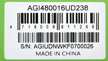  DDR5 16GB 4800MHz AGi AGI480016UD238 RTL PC5-38400 CL40 DIMM 288-pin 1.1 single rank Ret