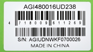  DDR5 16GB 4800MHz AGi AGI480016UD238 RTL PC5-38400 CL40 DIMM 288-pin 1.1 single rank Ret
