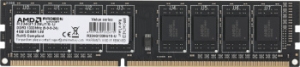   4GB AMD Radeon DDR3 1333 DIMM R3 Value Series Black R334G1339U1S-U Non-ECC, CL9, 1.5V