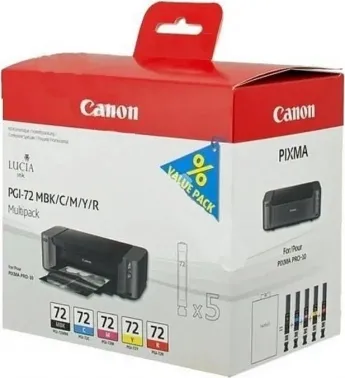 Картридж CANON PGI-72 MBK/C/M/Y/R MULTIPACK