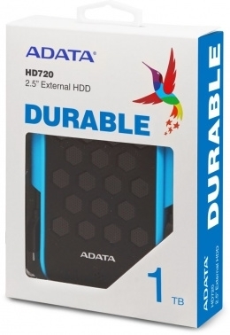    A-Data USB 3.0 1Tb AHD720-1TU31-CBL HD720 DashDrive Durable (5400rpm) 2.5 
