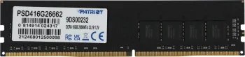   Patriot UDIMM DDR4 SL 16GB 2666MHZ