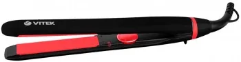 Выпрямитель Vitek VT-1313 черный/красный 49Вт макс.темп.:220С покрытие:керамико-турмалиновое