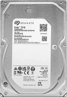   SEAGATE HDD Server Exos  7E10 512N (3.5'/ 4TB/ SATA 6Gb/s / 7200rpm)