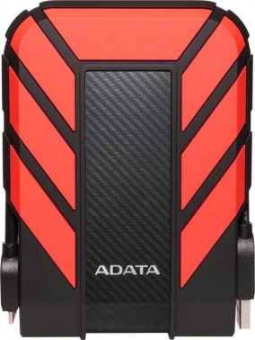 Внешний жесткий диск 2Tb Adata HD710P AHD710P-2TU31-CRD черный/красный (2.5