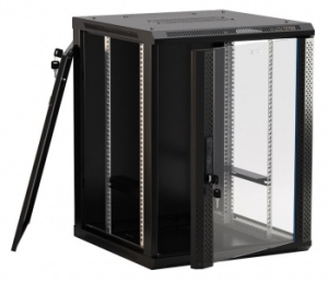   Hyperline TWB-1245-GP-RAL9004 19- (19), 12U, 650x 600 450,  