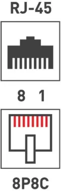   2-  RJ45 CAT.5E . Rexant 03-0151