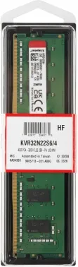   Kingston 4GB DDR4 3200MHz DIMM KVR32N22S6/4 PC4-25600, CL22