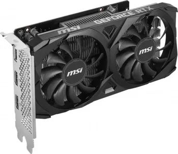  MSI PCI-E 4.0 RTX 3050 VENTUS 2X E 6G OC NVIDIA GeForce RTX 3050 6Gb 96bit GDDR6 1492/140