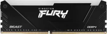   Kingston 8GB DDR4 3600MHz DIMM FURY Beast Black RGB XMP KF436C17BB2A/8 CL17, 1.35