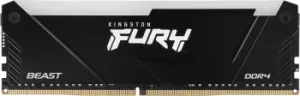   Kingston 8GB DDR4 3600MHz DIMM FURY Beast Black RGB XMP KF436C17BB2A/8 CL17, 1.35