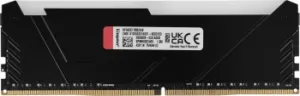   Kingston 8GB DDR4 3600MHz DIMM FURY Beast Black RGB XMP KF436C17BB2A/8 CL17, 1.35
